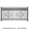 Μαύρο χρώμα ψευδαργύρου χάλυβα σφυρήλατο σίδηρο φράχτη